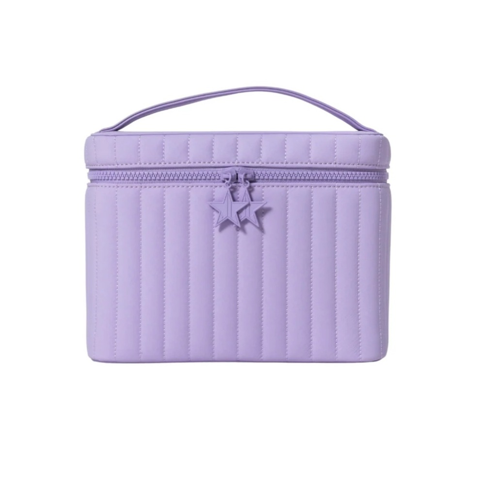 Sold Out Jeffree Star Lilac Lavender Quilted Cosmetic Case New
